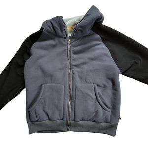 CAT Coat Jacket Heavy Warm Zip Up With Hood